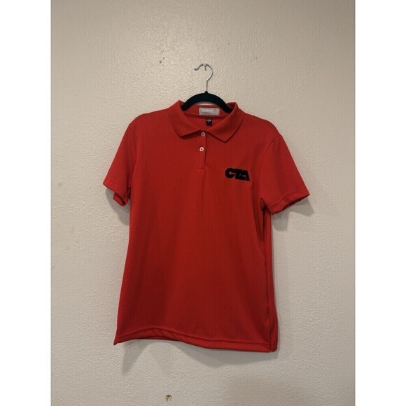 Tops - Vintage American Legion Auxiliary Ladies Red Polo Shirt King Louie Women’s Small